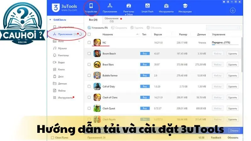 Hướng dẫn tải và cài đặt 3uTools