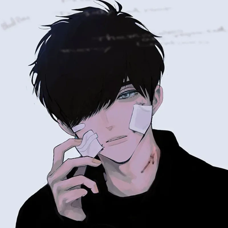 Thể hiện phong cách mạnh mẽ qua avatar anime nam ngầu lạnh lùng