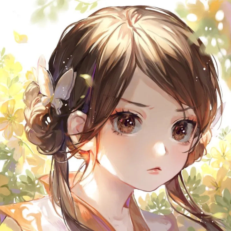 Ngọt ngào và sinh động với hình avatar nữ cute chibi