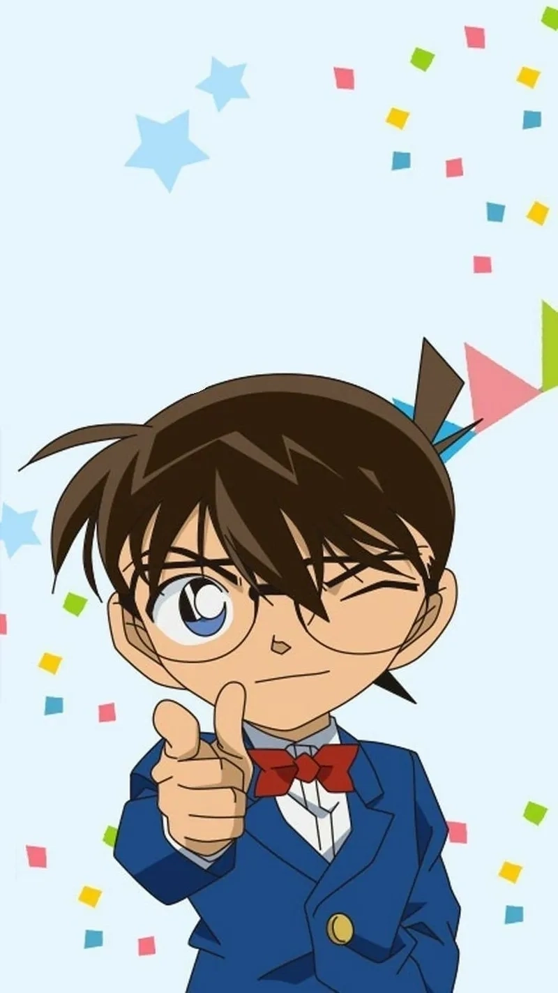 Thay đổi giao diện với hình nền điện thoại conan ngầu