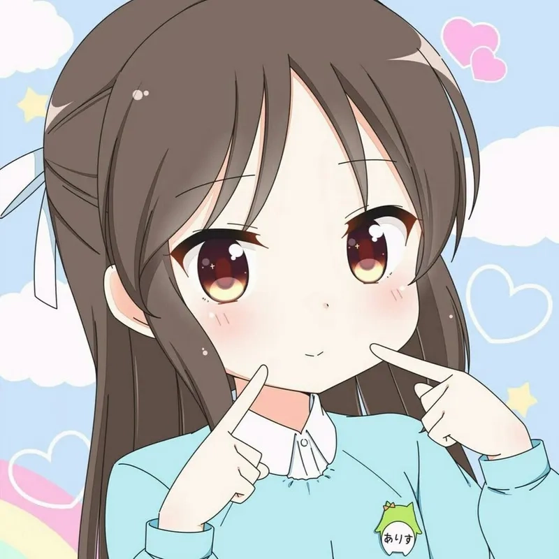 Cực đáng yêu với anime chibi cặp đôi cute