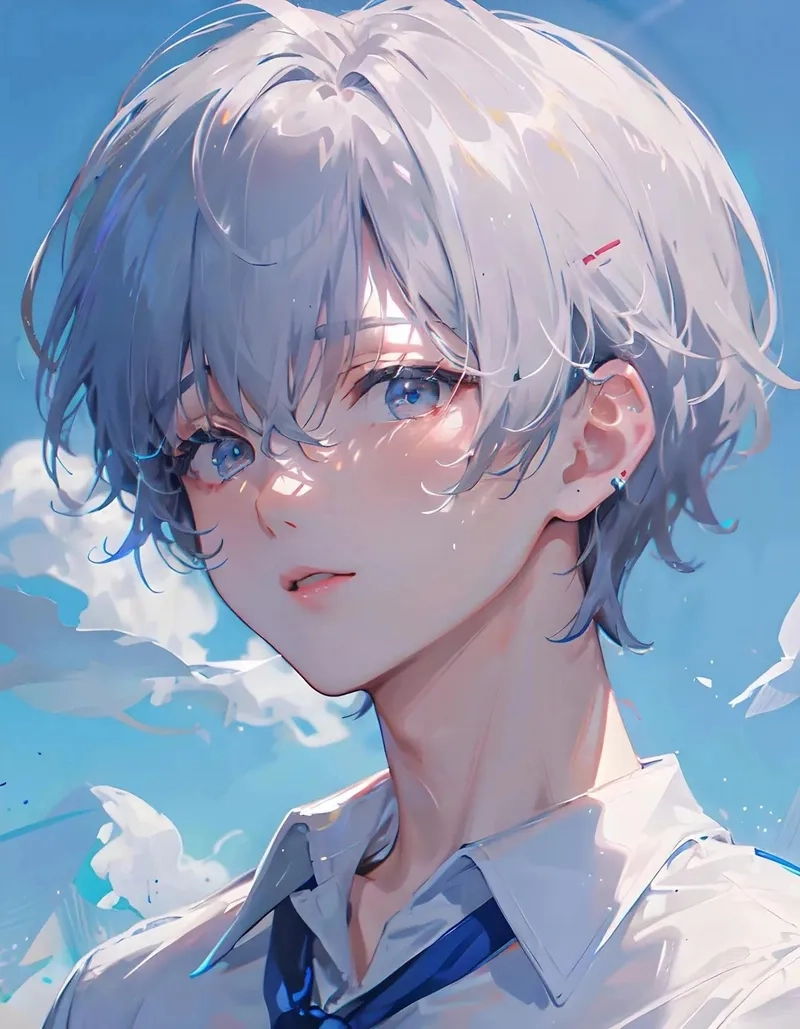 Cá tính nhẹ nhàng với avatar nam cute