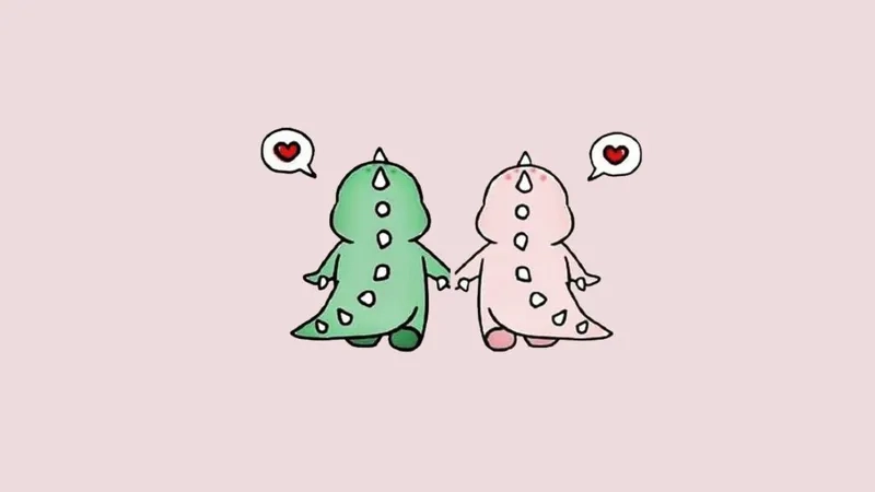 Dễ thương hình nền khủng long cute ff độc đáo, phù hợp mọi phong cách