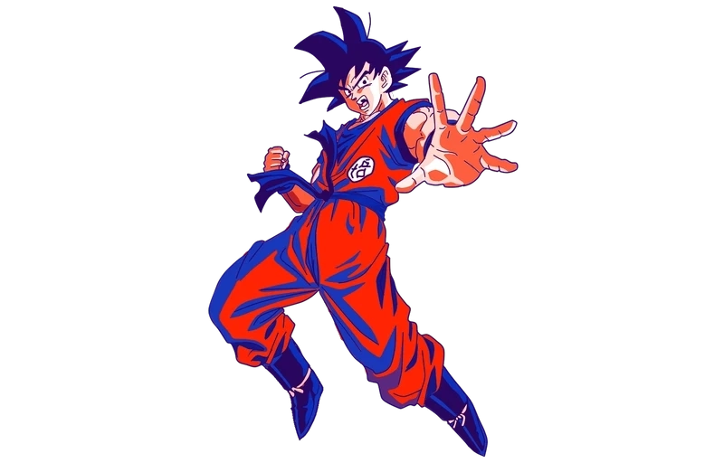 Sắc nét đỉnh cao với hình nền goku 4k