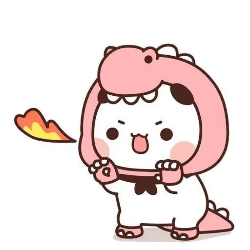 Ngộ nghĩnh và đáng yêu với avatar đôi cute khủng long