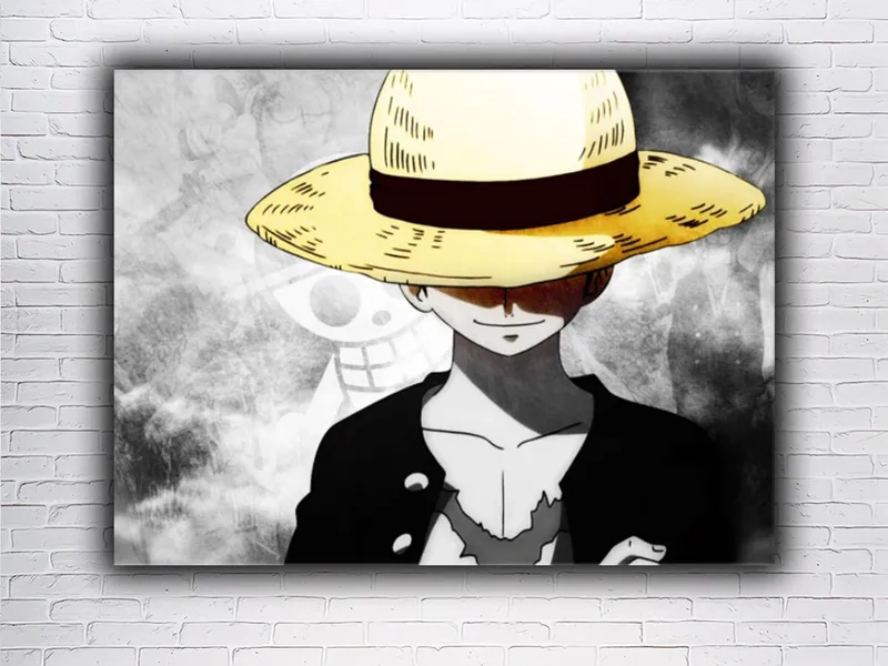 Avatar của luffy độc đáo, thể hiện phong cách thuyền trưởng mũ rơm