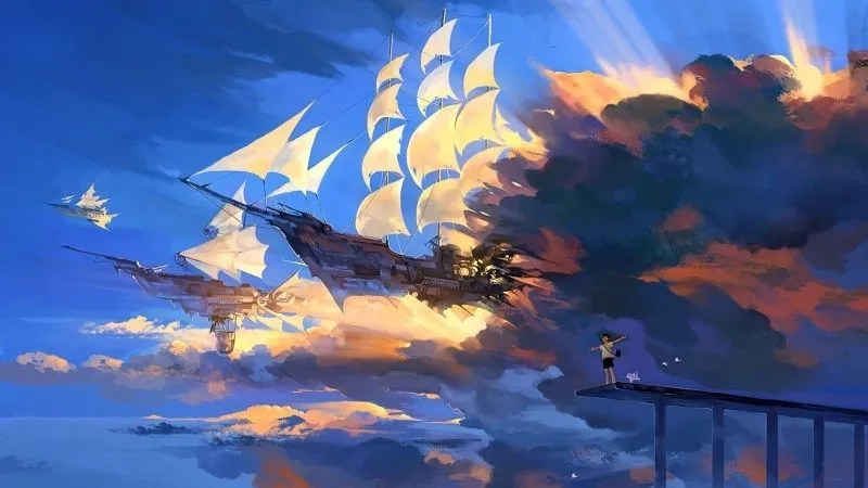 Cập nhật ngay hình nền máy tính phong cảnh anime đầy cuốn hút