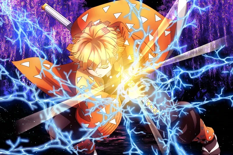 Tải ngay hình kimetsu yaiba zenitsu cực chất cho bạn