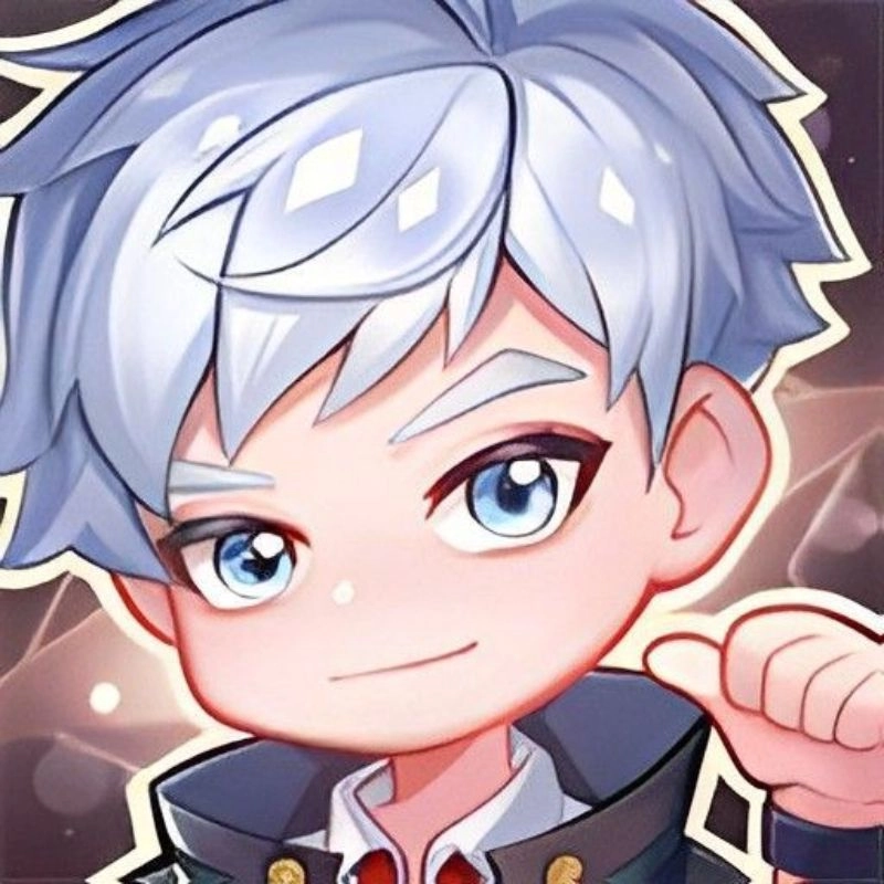 Avatar chibi nam cực đáng yêu, phù hợp làm ảnh đại diện