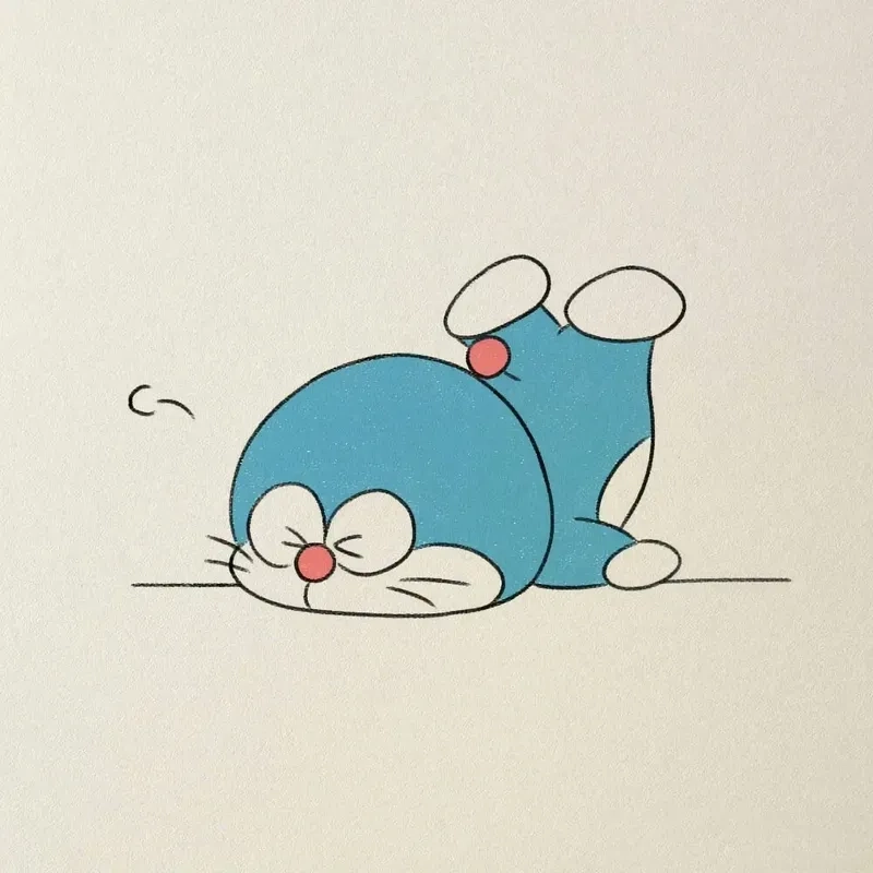 Doraemon siêu ngầu phong cách mạnh mẽ, thần thái đỉnh cao