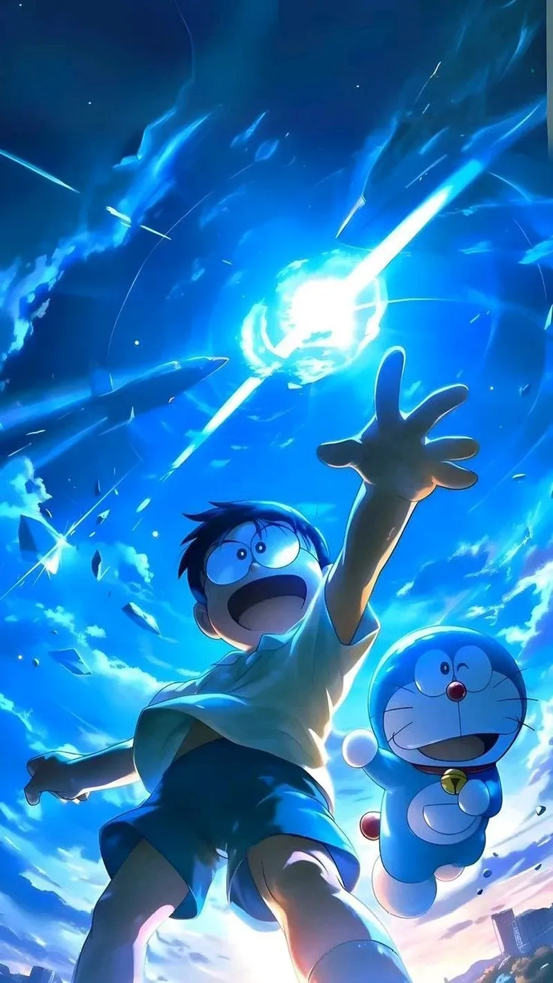 Doraemon và nobita cuộc chiến vũ trụ gay cấn, thử thách đầy cam go
