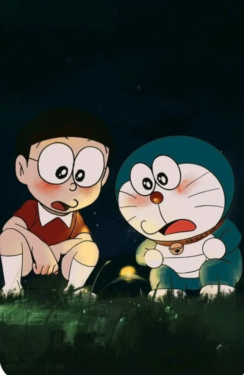 Nobita và doraemon ngầu phong cách ấn tượng, chất chơi đẳng cấp