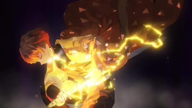 Tuyển chọn ảnh anime nezuko và zenitsu cực đẹp