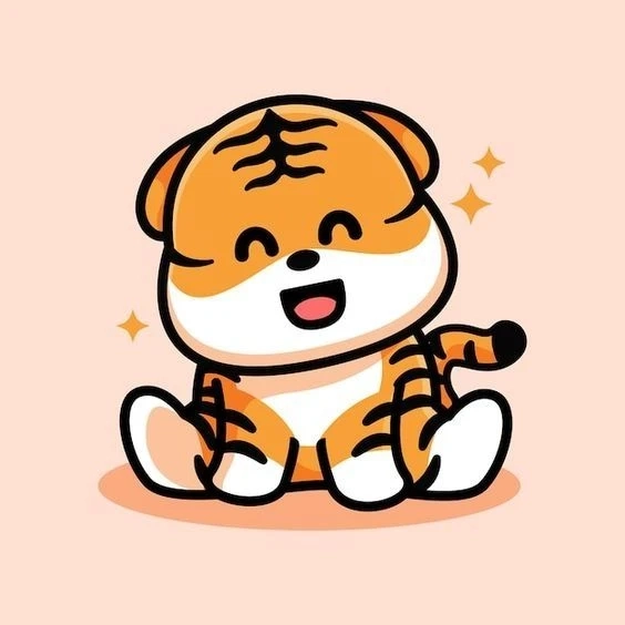 Kho hình nền hổ con cực cute dành cho bạn