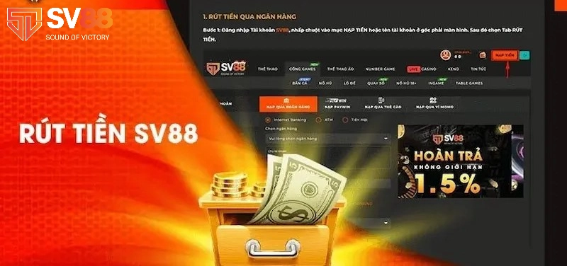 Các Phương Thức Rút Tiền Sv88: Nhanh Chóng & Tiện Lợi