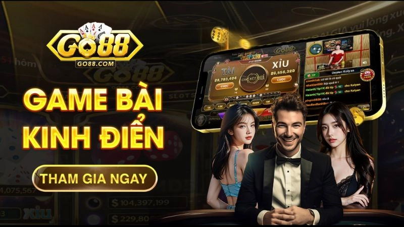 Go88 là lựa chọn hàng đầu của giới đam mê cá cược