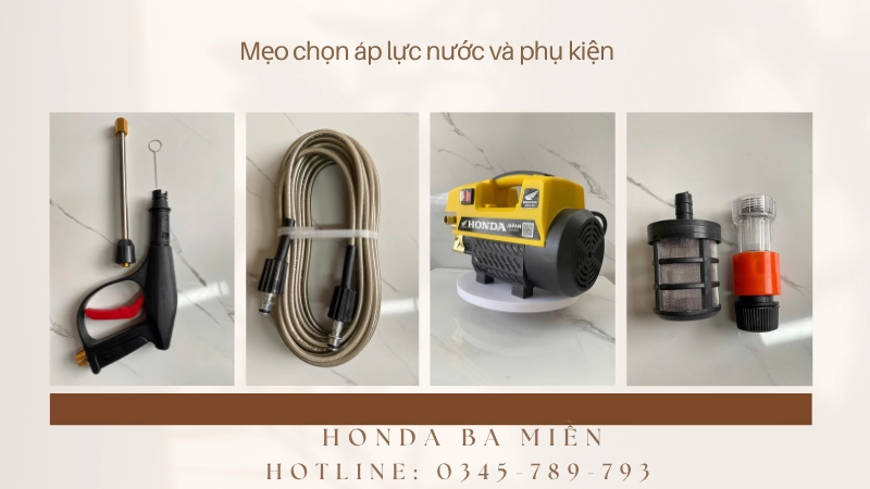 Mẹo chọn áp lực nước và phụ kiện giúp tiết kiệm chi phí