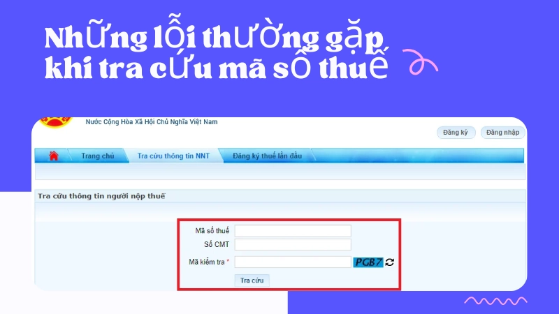 Kiểm tra lại kết quả tra cứu mã số thuế trên màn hình