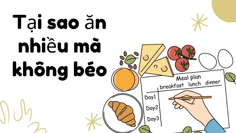 Tốc độ trao đổi chất “siêu nhanh” – Yếu tố di truyền quyết định