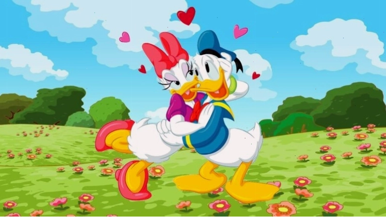 Ảnh Vịt Donald gái với vẻ đáng yêu