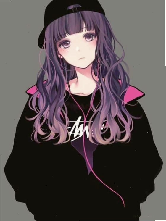 Avatar anime nữ ngầu với ánh mắt sắc lạnh và biểu cảm bí ẩn