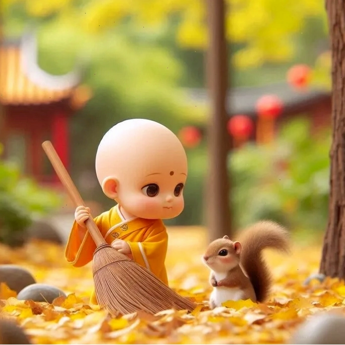 Avatar chú tiểu dễ thương với nụ cười tươi tắn