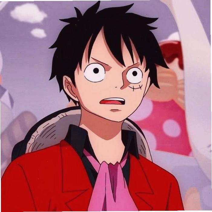 Avatar Luffy chibi cực kỳ dễ thương