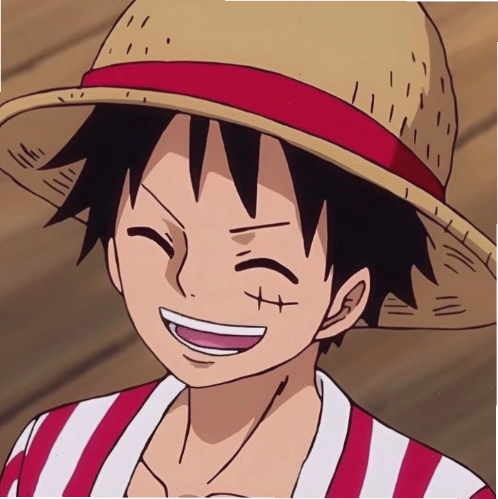 Avatar Luffy đẹp với phong cách anime
