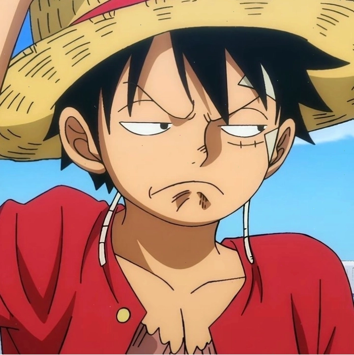 Avatar Luffy Gear 5 với phong cách nghệ thuật