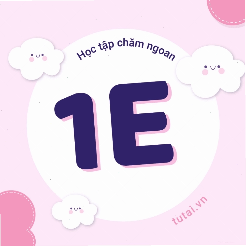 Avatar nhóm cho lớp học với nhiều nhân vật hoạt hình