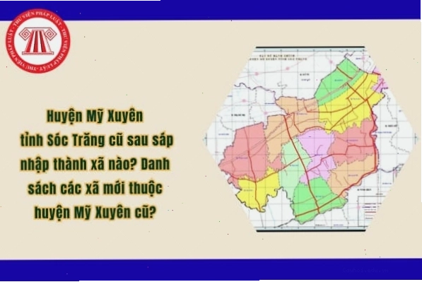 Bản đồ hành chính huyện Mỹ Xuyên, tỉnh Sóc Trăng