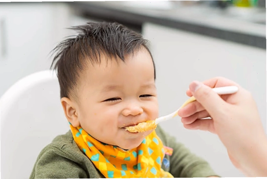 Bé ăn dặm theo phương pháp truyền thống