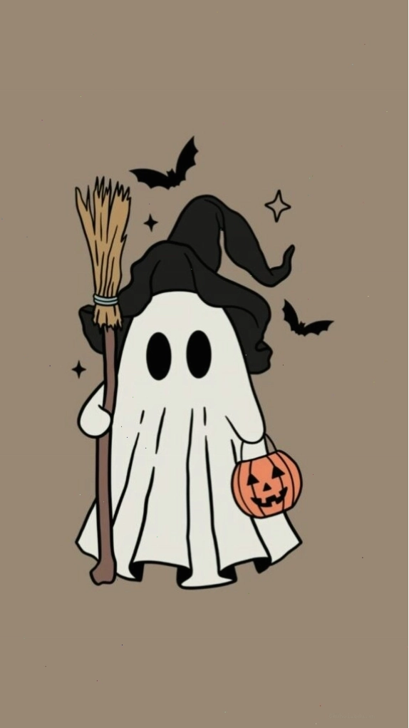 Bé ma vô tri hóa trang Halloween cầm bí ngô, tạo hình ảnh ngộ nghĩnh