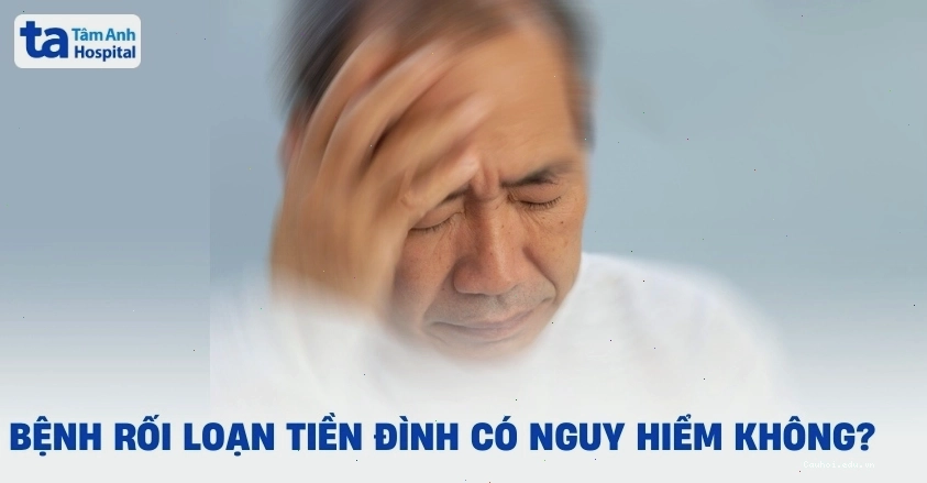 Biểu đồ thể hiện các biến chứng nguy hiểm của rối loạn tiền đình
