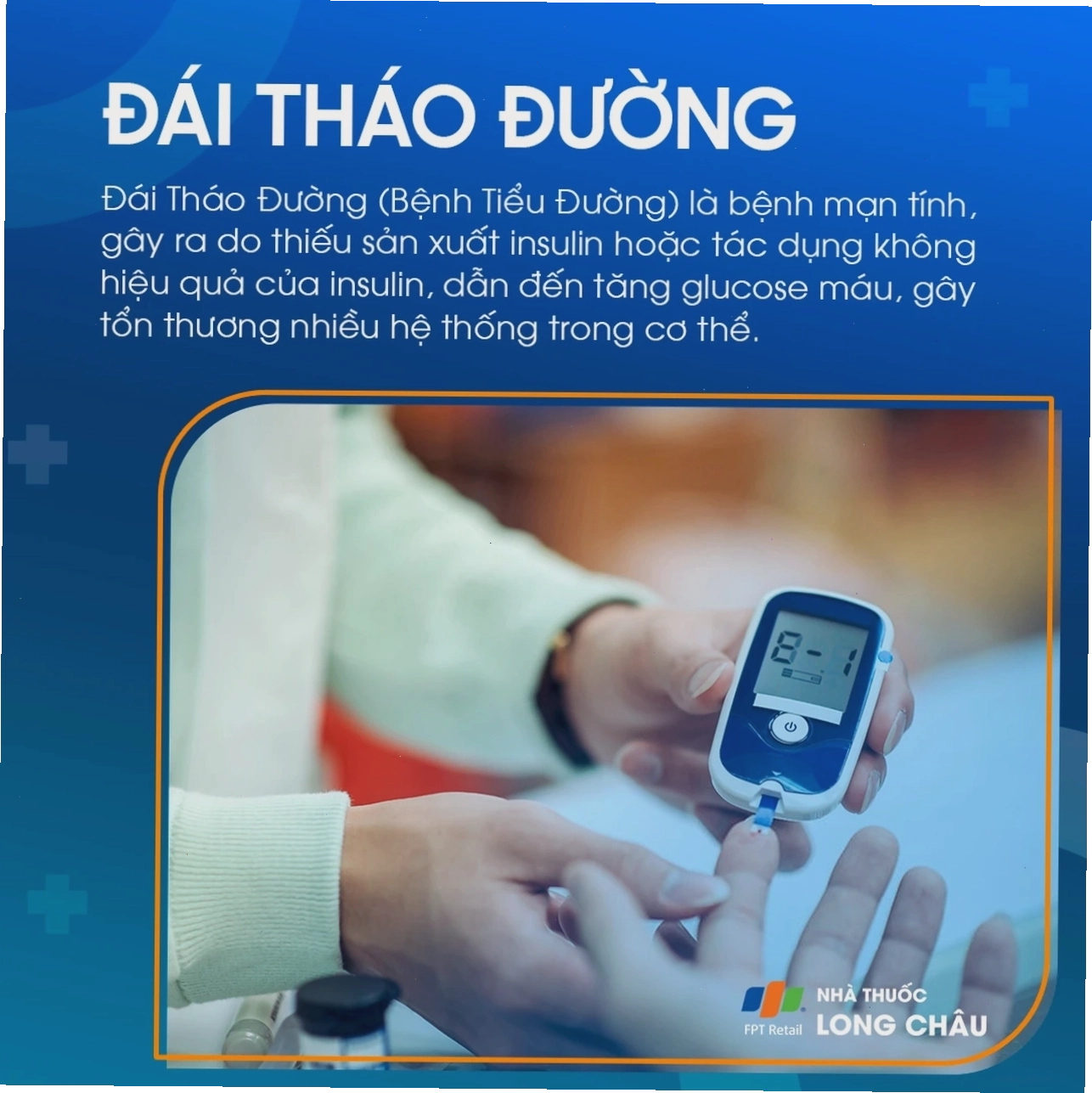 Biểu tượng cảnh báo bệnh tiểu đường