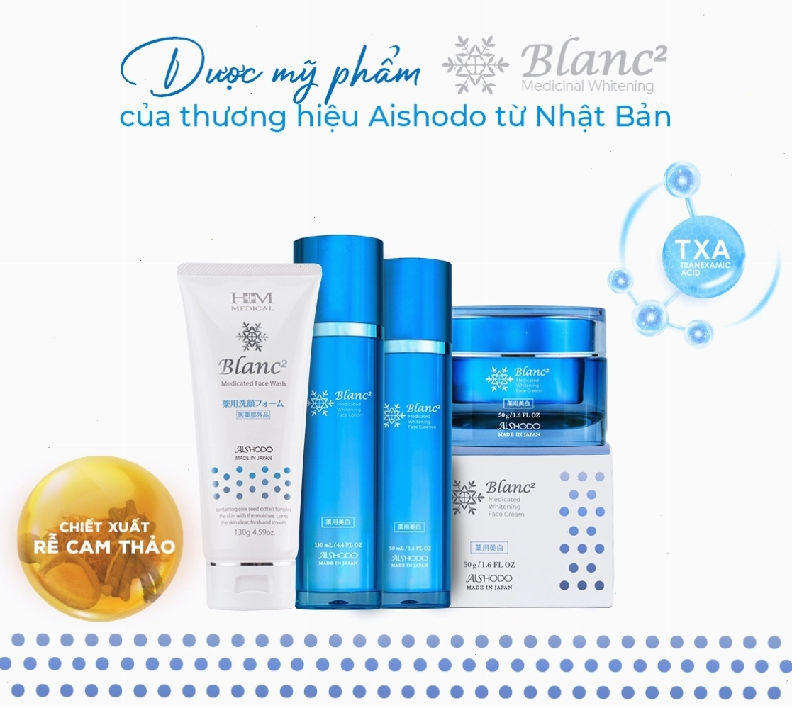BLANC2 Medicinal Whitening - Sản phẩm hỗ trợ làm sáng da