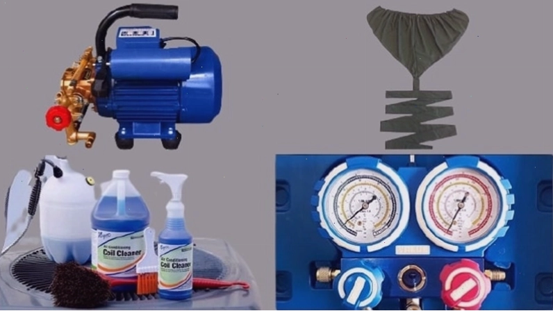 Các dụng cụ cần thiết để vệ sinh máy lạnh tại nhà