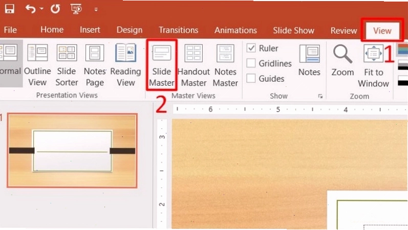 Cách tạo Slide Master cho PowerPoint