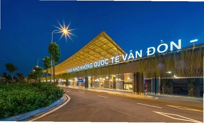 Cảnh quan sân bay Vân Đồn
