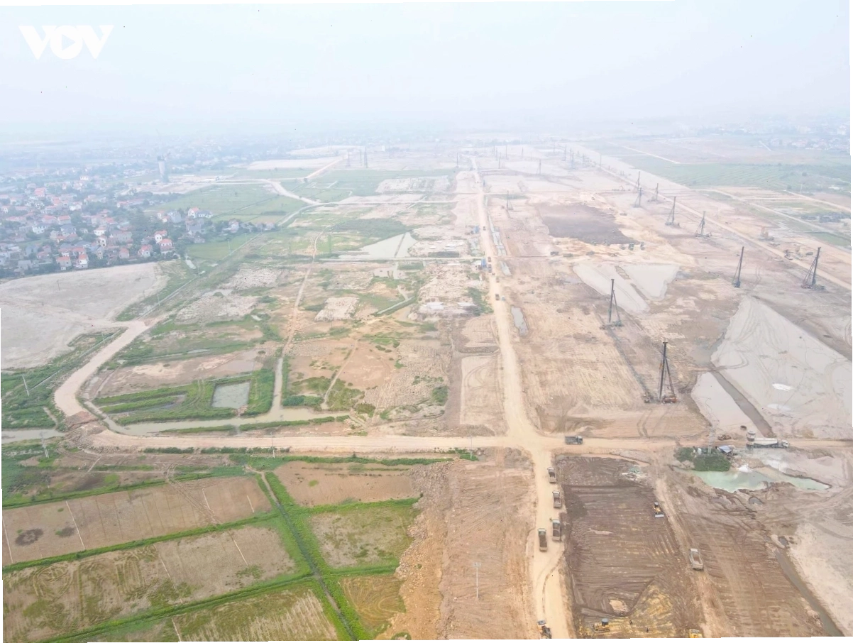 Cảnh quan sau khi hoàn thành dự án sân bay Gia Bình