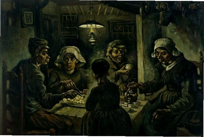 Cảnh vật thiên nhiên trong tranh Van Gogh