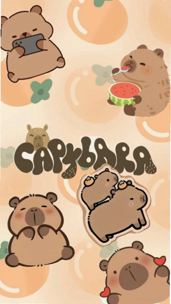 Capybara lạc giữa vườn cam với vẻ mặt ngơ ngác, tạo sự hài hước cho avatar