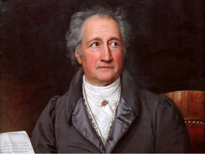 Chân dung nhà thơ Goethe thời trẻ