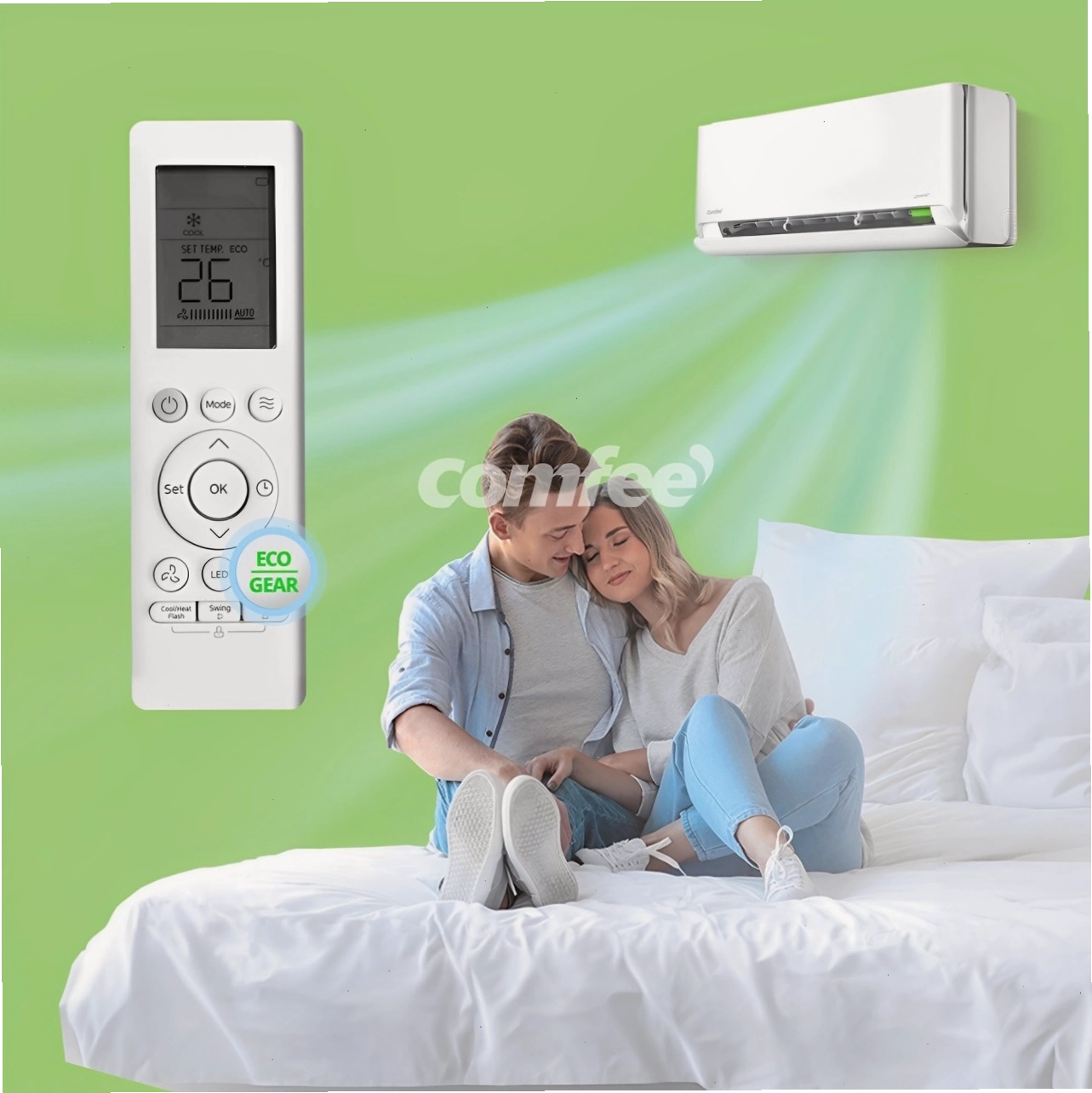 Chế độ Eco trên điều hòa giúp tiết kiệm điện năng hiệu quả