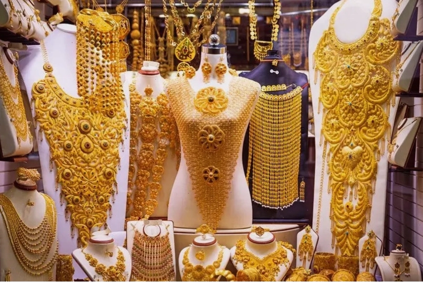 Chợ Vàng (Gold Souk) nổi tiếng ở Dubai