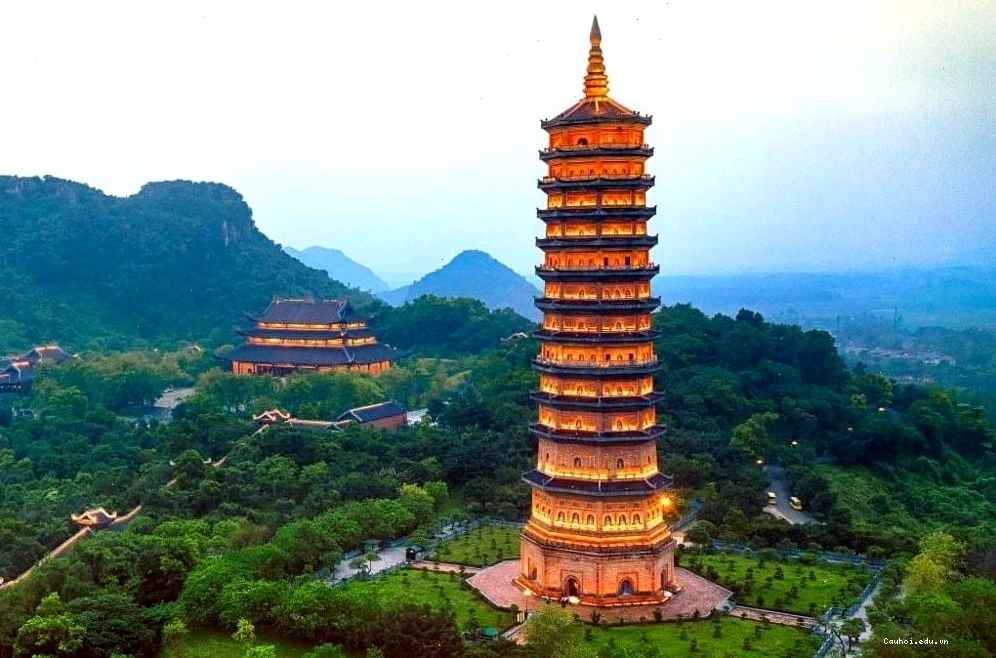 Chùa Bái Đính - Kiến trúc đồ sộ