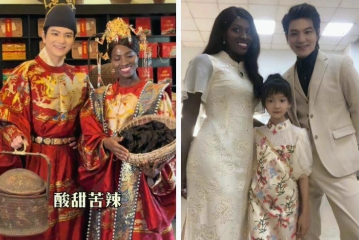 Cô gái Châu Phi sở hữu làn da đen bóng khỏe khoắn và nụ cười rạng rỡ