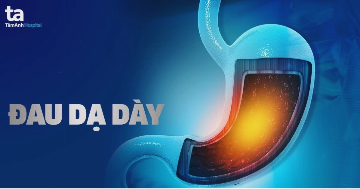 Đau dạ dày ở vị trí nào