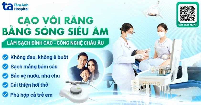 Dịch vụ cạo vôi răng tại nha khoa