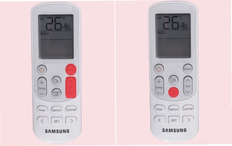 Điều chỉnh tốc độ quạt, hướng gió cho điều hòa Samsung